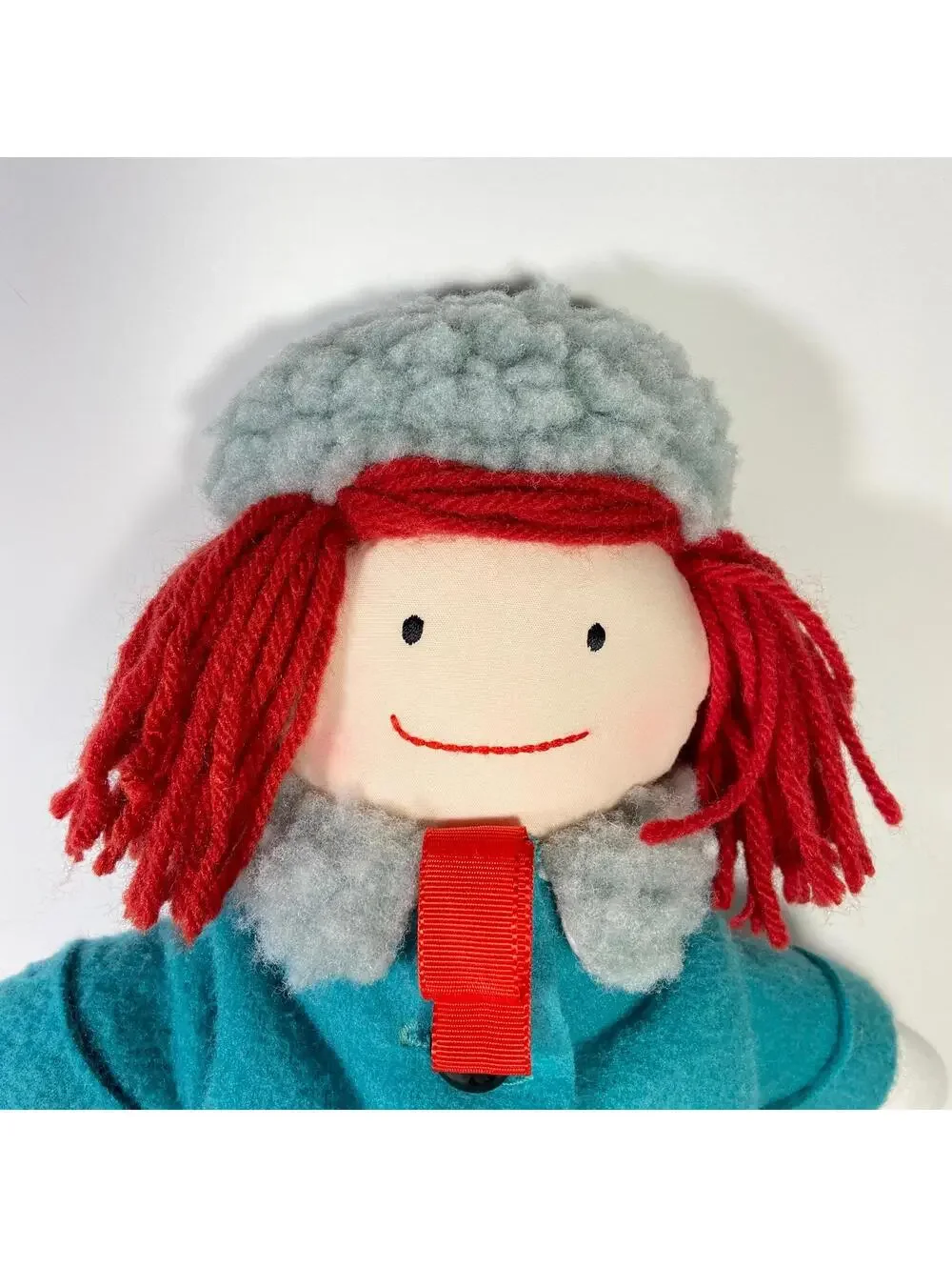 15” 1990 Eden Madeleine Madeline Ice Skating Plush Doll